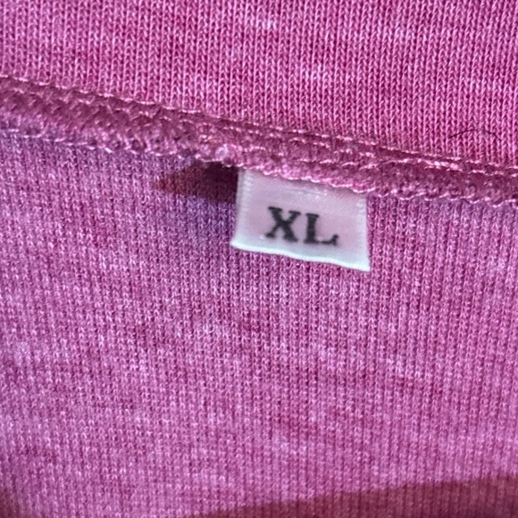 SO&SEWS Cotton Blend Long-Sleeved Graphic Tunic-Length Pullover Top “FAITH” - Picture 5 of 7